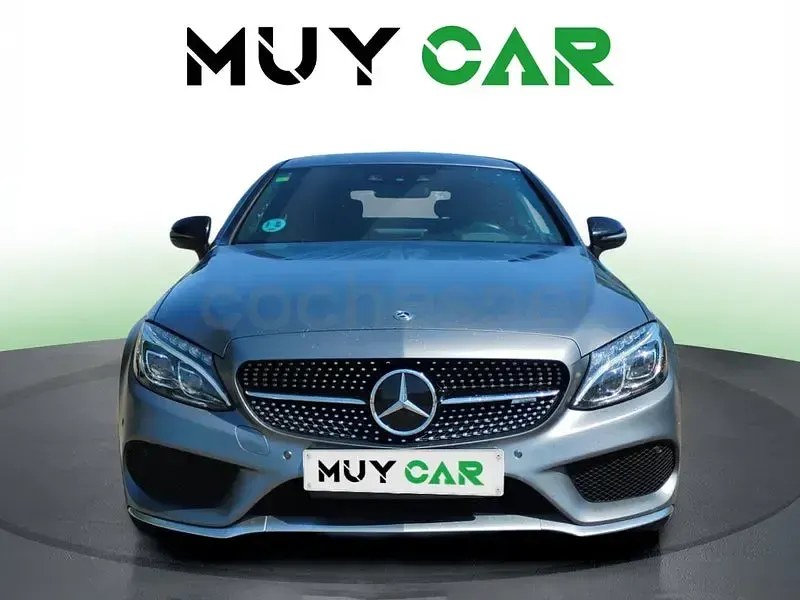Usado Mercedes C43 AMG 367 CV (269 kW) 2017 Gris / plata Coupe
