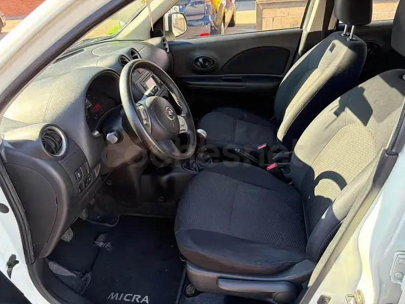 Usado Nissan Micra 80 CV (58 kW) 2012 Blanco Utilitario