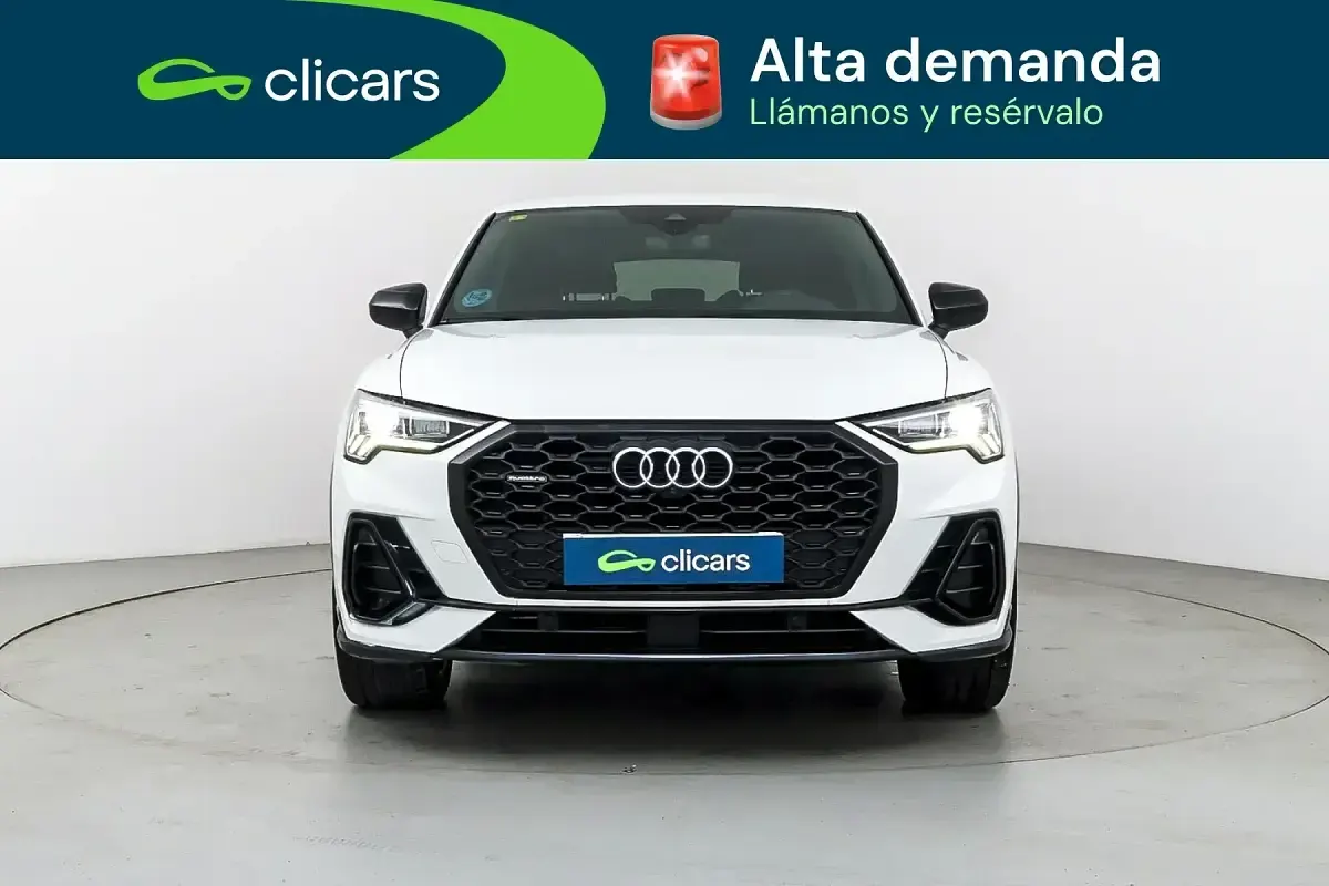 Usado Audi Q3 Sportback 190 CV (139 kW) 2020 Blanco SUV