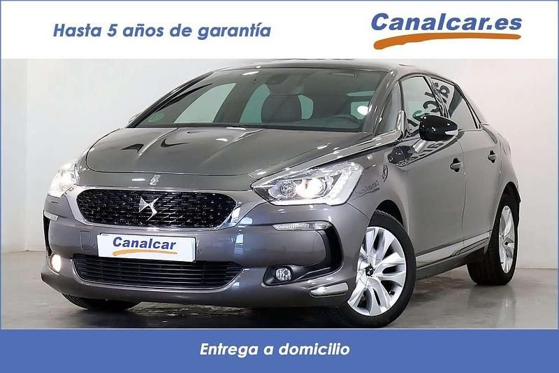 Usado DS Automobiles DS5 Style 120 CV (88 kW) 2016 Gris Utilitario