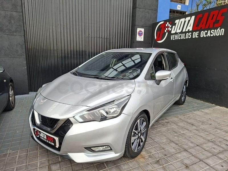 Usado Nissan Micra 90 CV (66 kW) 2018 Gris / plata Utilitario