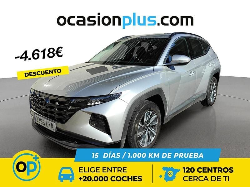 Gris / plata Usado 2022 Hyundai Tucson SUV | 22.200 € (Precio justo) - Imagen 1/4