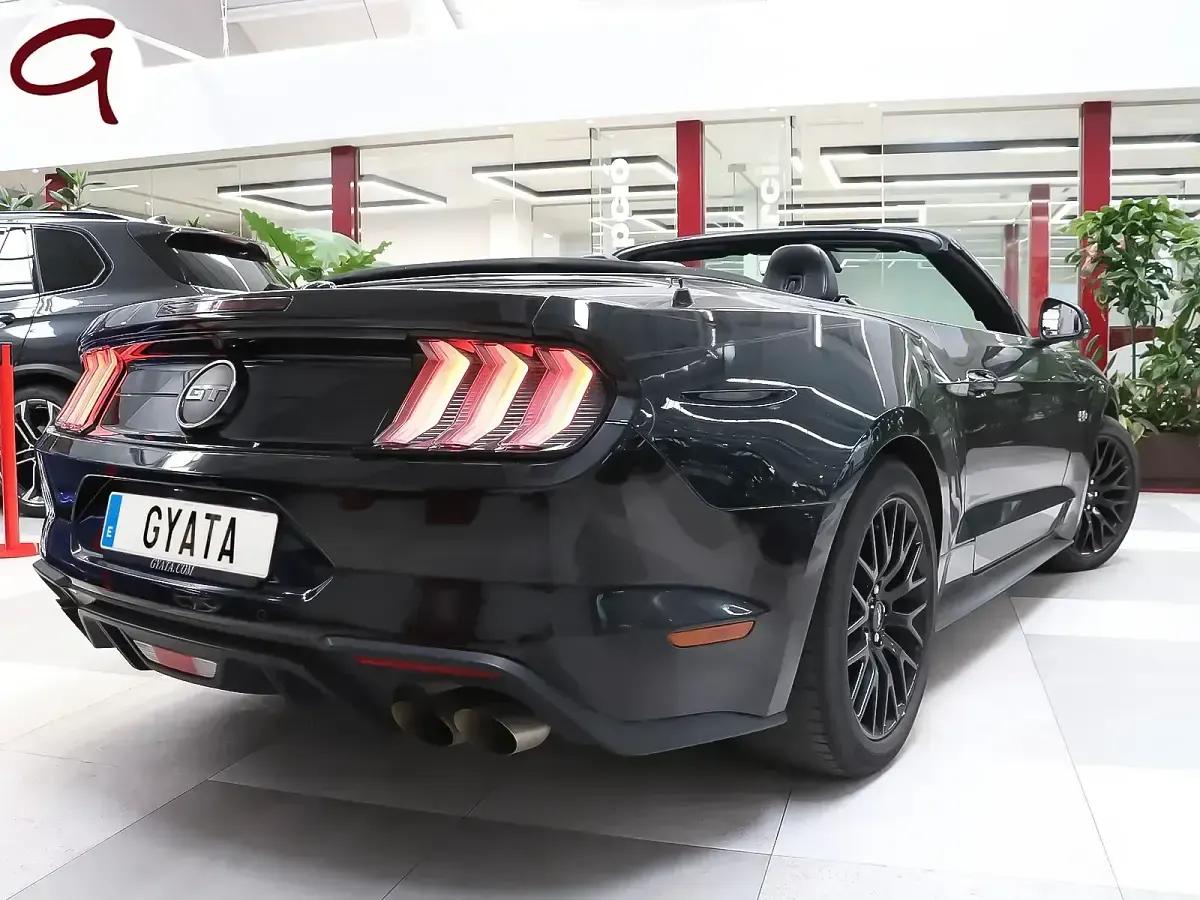 Usado Ford Mustang GT Convertible 450 CV (330 kW) 2022 Negro Descapotable