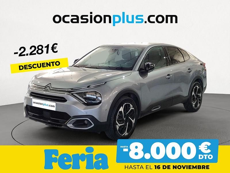 Gris Usado 2023 Citroën C4 PureTech Berlina | 17.950 € (Precio justo) - Imagen 1/4