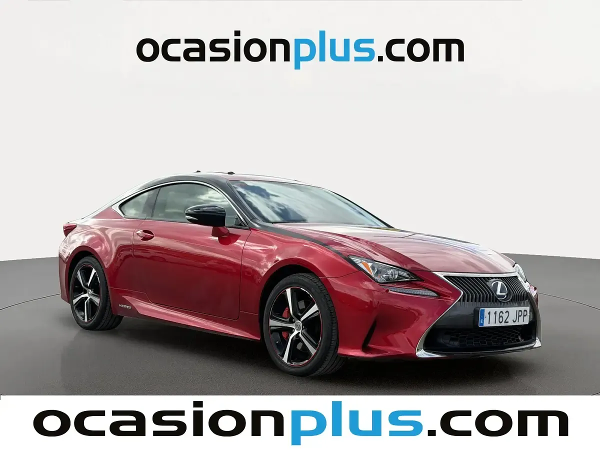 Usado Lexus RC300h Executive Line 223 CV (164 kW) 2016 Rojo Coupe