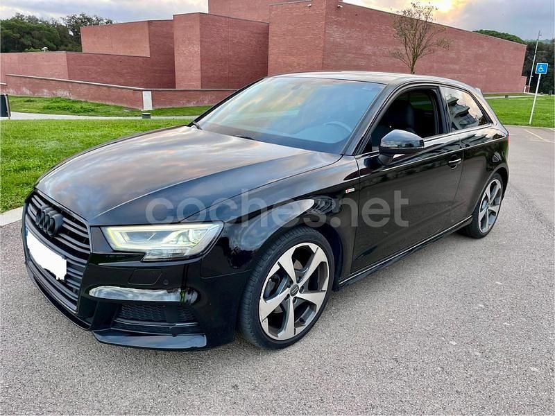 Negro Usado 2016 Audi A3 S-Line Berlina | 19.500 € (Precio justo) - Imagen 1/4