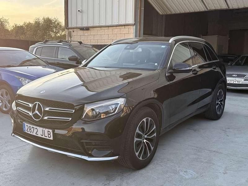 Usado Mercedes GLC220 170 CV (125 kW) 2016 Negro SUV