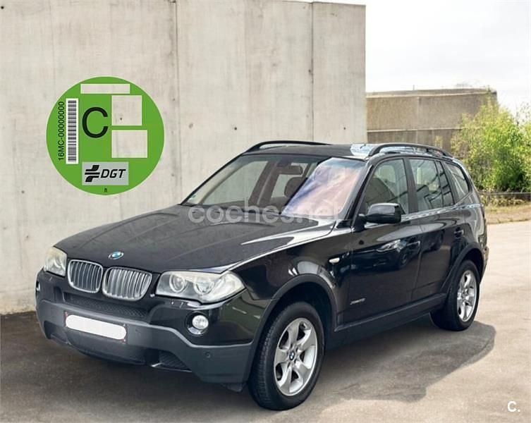 Usado BMW X3 150 CV (110 kW) 2009 Negro SUV