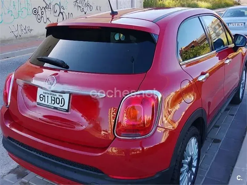 Usado Fiat 500X Lounge 140 CV (102 kW) 2017 Rojo SUV