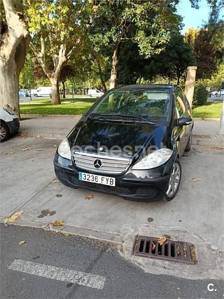 Negro Usado 2007 Mercedes A180 Elegance Berlina | 3890 € (Super precio) - Imagen 1/4