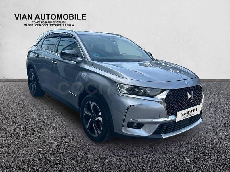 Usado DS Automobiles DS7 Crossback So Chic 225 CV (165 kW) 2018 Gris / plata SUV