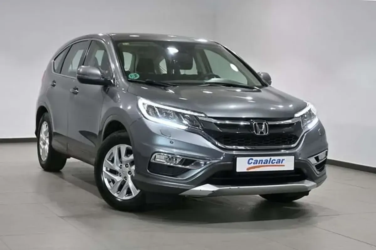 Usado Honda CR-V Elegance 120 CV (88 kW) 2015 Gris SUV