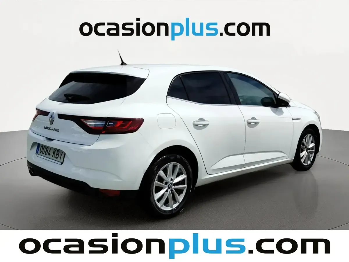 Usado Renault Mégane Zen 130 CV (95 kW) 2017 Blanco Berlina