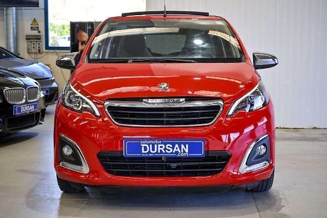 Usado Peugeot 108 Allure 69 CV (50 kW) 2015 Rojo Utilitario