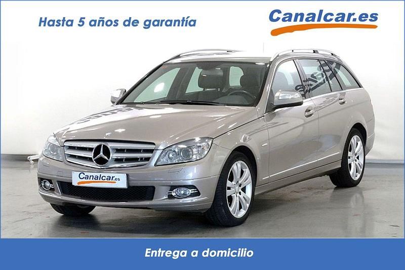 Usado Mercedes C200 Avantgarde 136 CV (100 kW) 2008 Beige Familiar