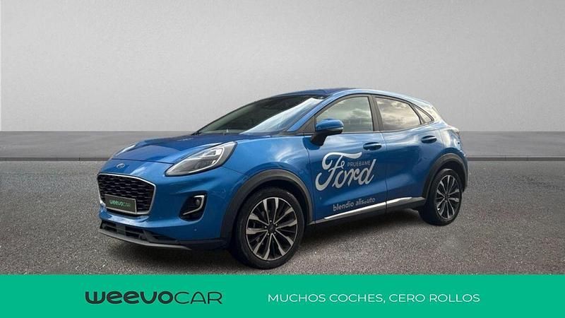 Azul Usado 2023 Ford Puma Titanium X | 24.990 € (Caro) - Imagen 1/4