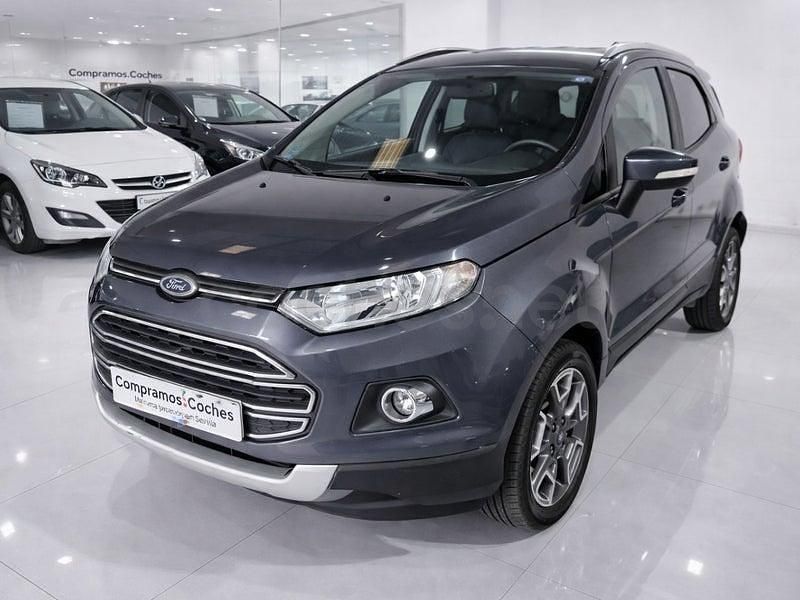 Usado Ford Ecosport Titanium 95 CV (69 kW) 2016 Gris / plata SUV