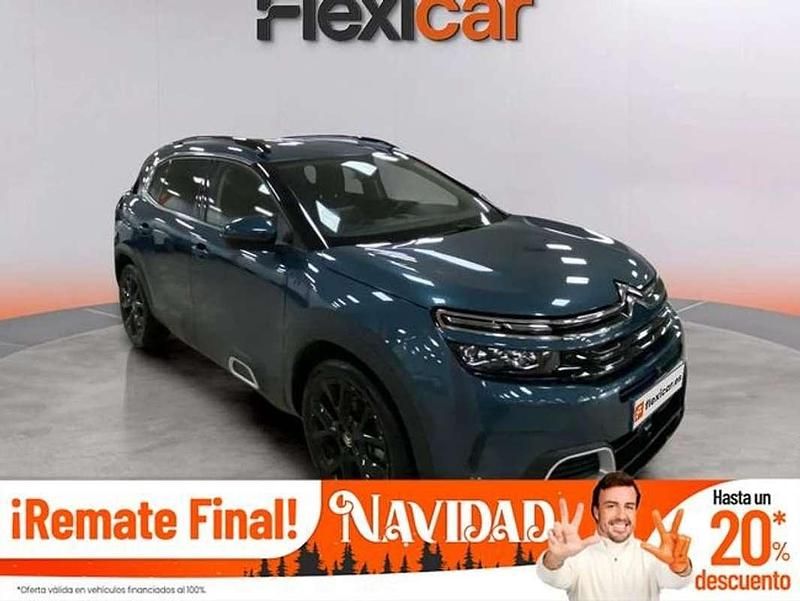 Azul Usado 2021 Citroën C5 Aircross Shine SUV | 14.190 € (Super precio) - Imagen 1/4