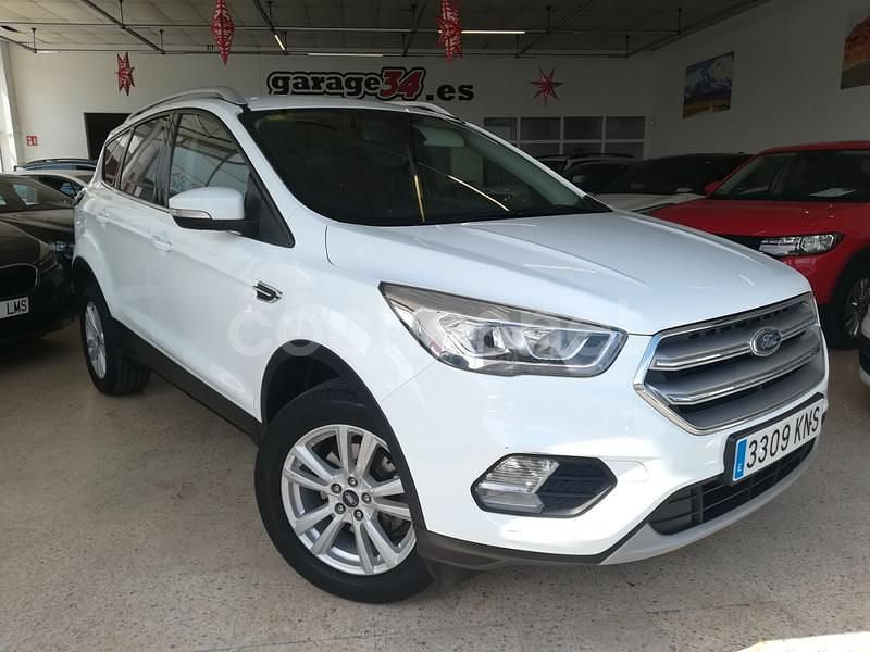 Blanco Usado 2018 Ford Kuga ST-Line SUV | 16.900 € (Precio justo) - Imagen 1/4