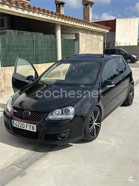 Usado VW Golf V GT 140 CV (102 kW) 2007 Negro Berlina