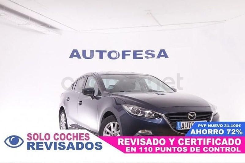 Usado Mazda 3 Style 105 CV (77 kW) 2016 Azul Berlina