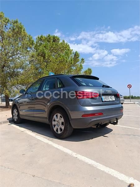 Usado Audi Q3 Attraction 140 CV (102 kW) 2013 Gris / plata SUV