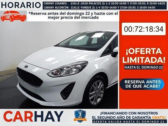Usado Ford Fiesta Trend 75 CV (55 kW) 2021 Blanco Utilitario