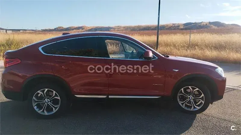 Usado BMW X4 190 CV (139 kW) 2016 Rojo SUV