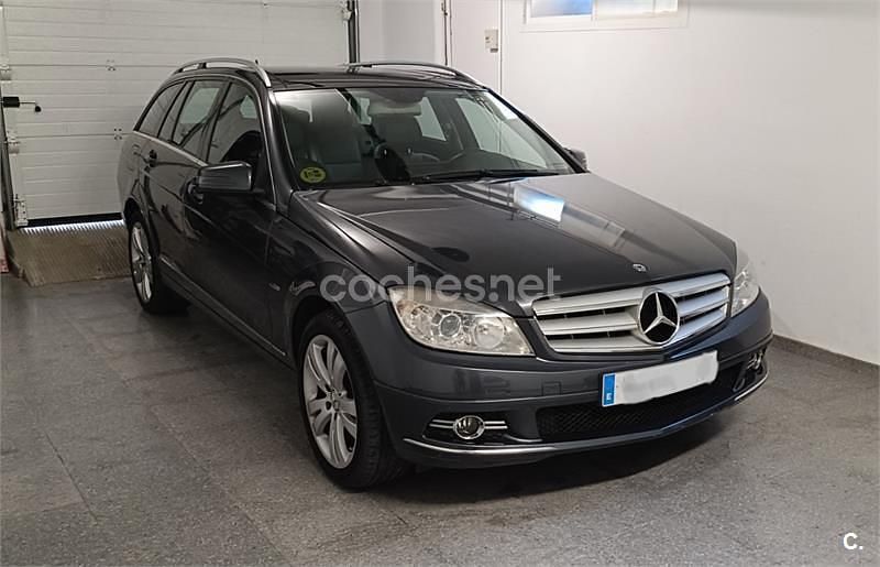 Gris / plata Usado 2009 Mercedes C200 Avantgarde Familiar | 10.000 € (Precio justo) - Imagen 1/4