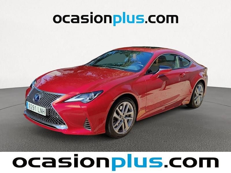 Rojo Usado 2021 Lexus RC300h Executive Line Coupe | 38.900 € (Precio justo) - Imagen 1/4