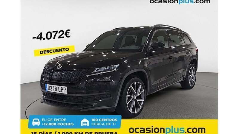 Negro Usado 2021 Skoda Kodiaq SportLine SUV | 29.910 € (Precio justo) - Imagen 1/1