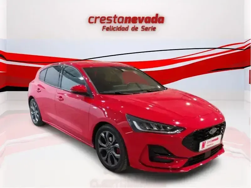 Używany Ford Focus ST-Line 125 KM (91 kW) 2025 Czerwony Sedan/Limuzyna