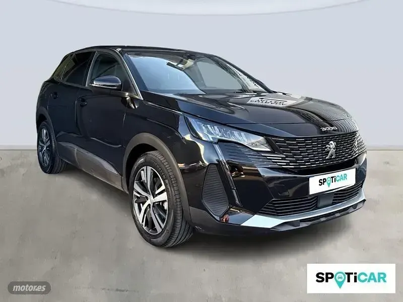 Usado Peugeot 3008 Allure 130 CV (95 kW) 2024 Negro SUV