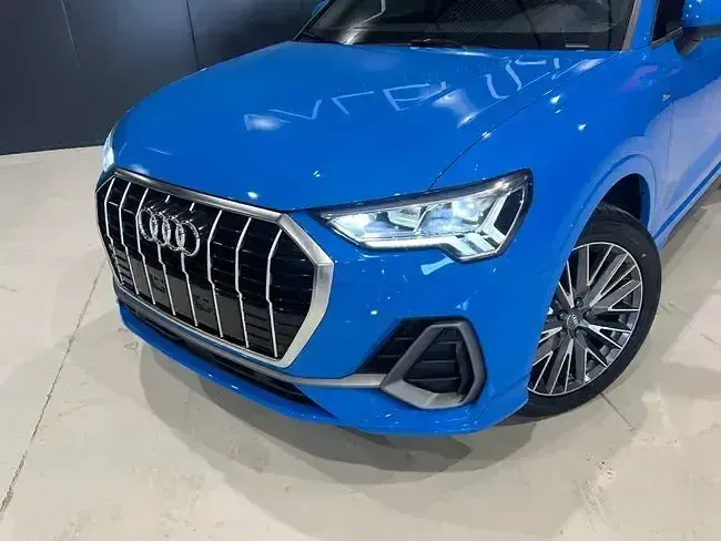 Usado Audi Q3 S-Line 150 CV (110 kW) 2019 Azul SUV