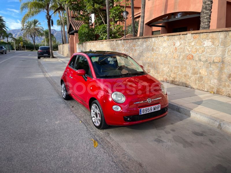 Rojo Usado 2008 Fiat 500 Lounge Berlina | 4500 € - Imagen 1/4