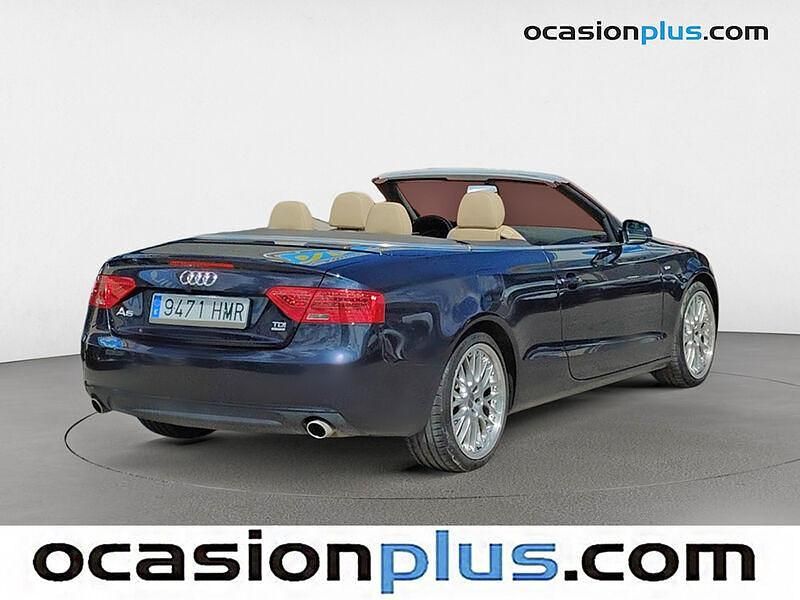 Usado Audi A5 Cabriolet 245 CV (180 kW) 2012 Azul Descapotable