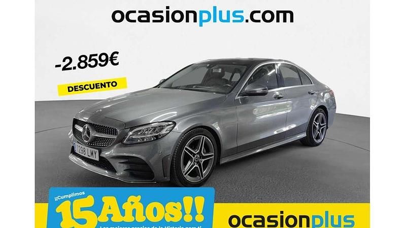 Gris Usado 2021 Mercedes C200 Berlina | 28.591 € (Buen precio) - Imagen 1/4