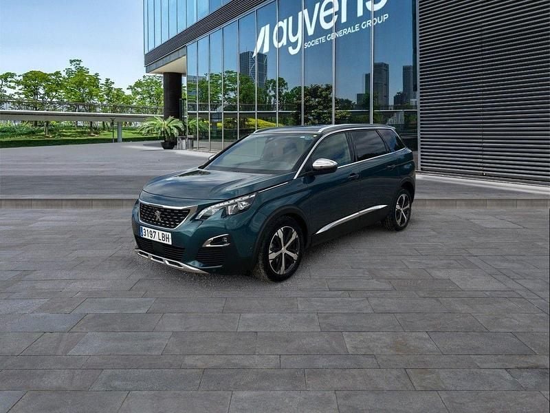 Verde Usado 2019 Peugeot 5008 GT Monovolumen | 24.900 € (Precio justo) - Imagen 1/4