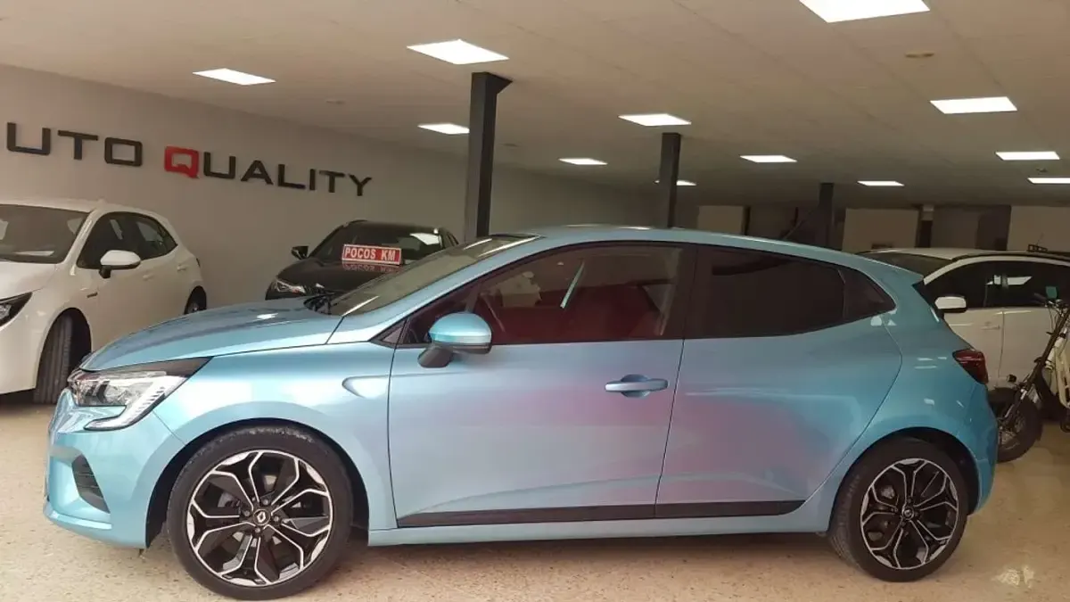 Usado Renault Clio Equilibre 91 CV (66 kW) 2022 Azul Utilitario