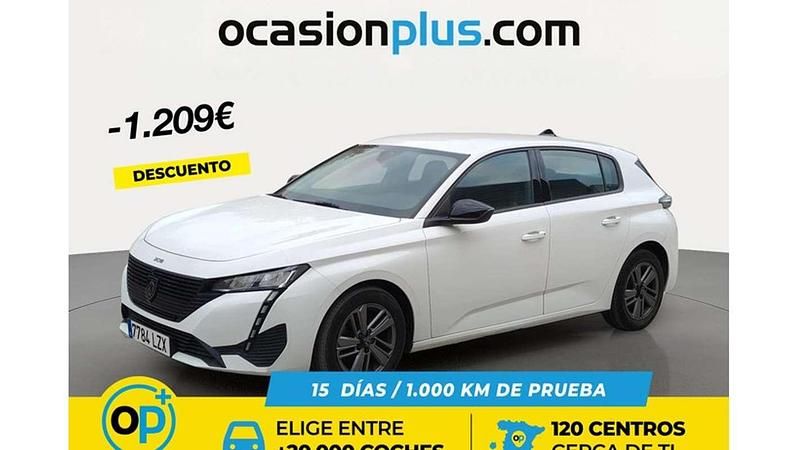 Usado Peugeot 308 Active 131 CV (96 kW) 2022 Blanco Utilitario