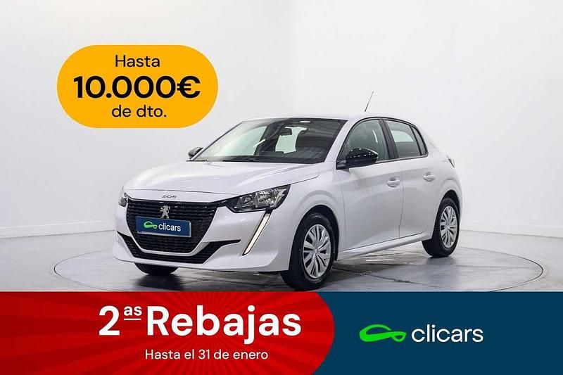 Blanco Usado 2022 Peugeot 208 Active Utilitario | 9490 € (Super precio) - Imagen 1/4