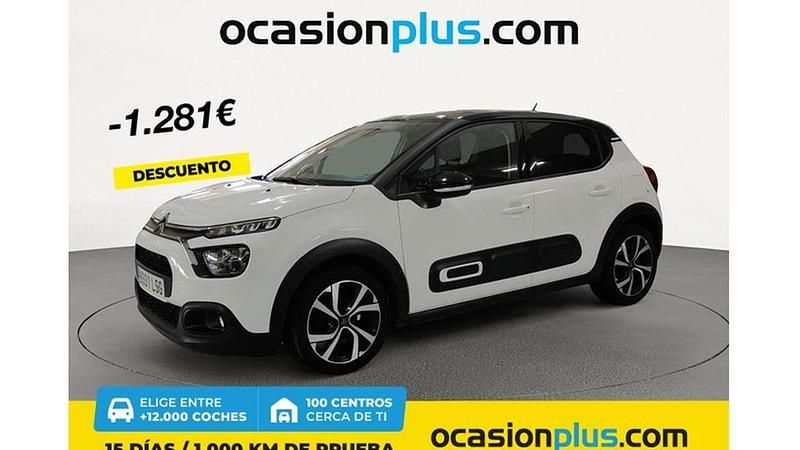 Blanco Usado 2021 Citroën C3 PureTech Utilitario | 11.810 € (Precio justo) - Imagen 1/4