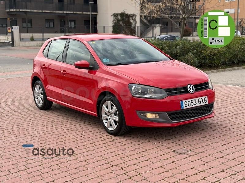Usado VW Polo Advance 85 CV (62 kW) 2010 Rojo Utilitario