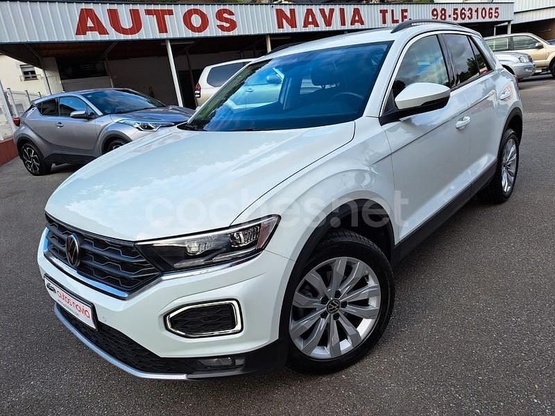 Blanco Usado 2021 VW T-Roc Advance SUV | 22.990 € (Precio justo) - Imagen 1/4