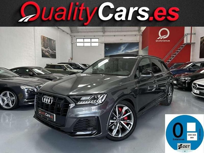 Gris Usado 2022 Audi Q7 SUV | 54.400 € (Caro) - Imagen 1/4