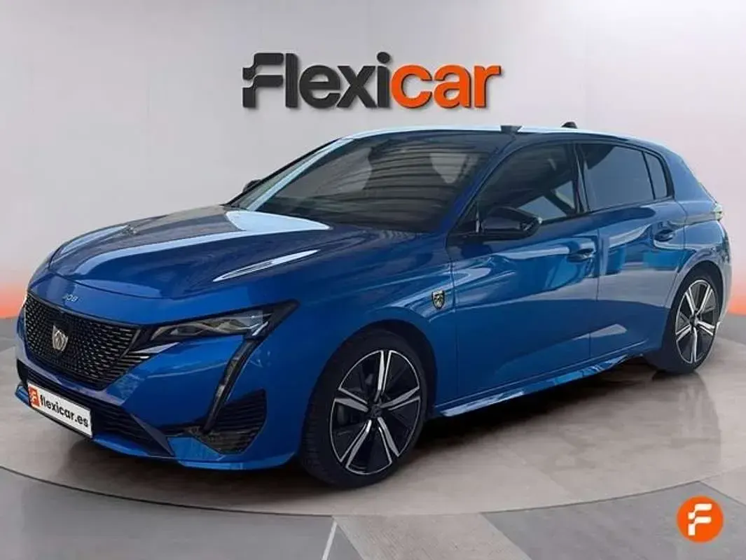 Usado Peugeot 308 Active 131 CV (96 kW) 2022 Azul Utilitario