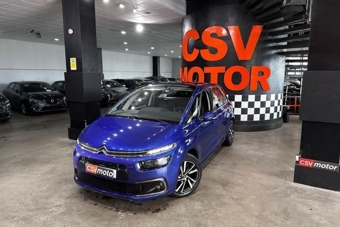 Azul Usado 2018 Citroën C4 Picasso Feel Monovolumen | 8450 € (Precio justo) - Imagen 1/4