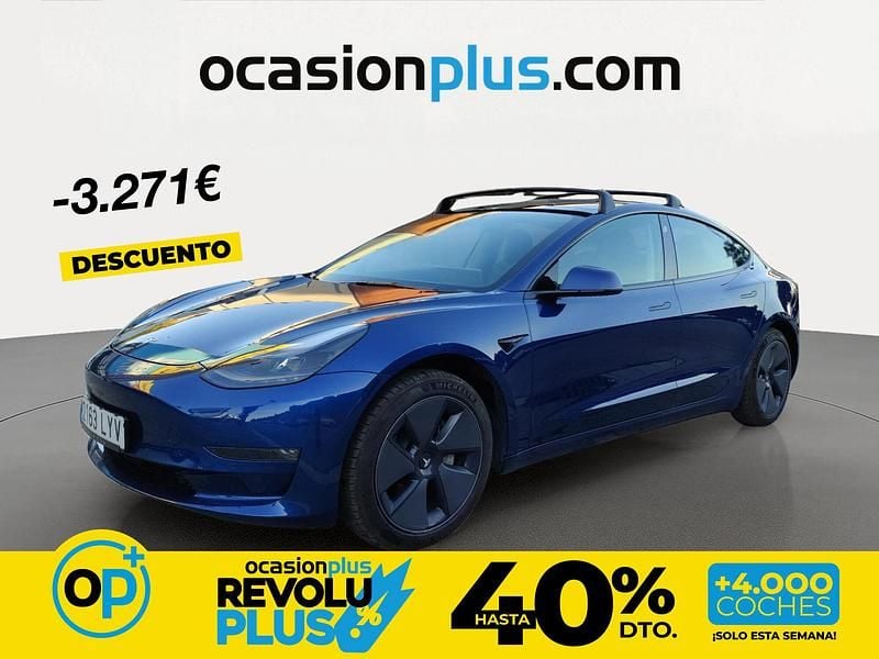 Usado Tesla Model 3 366 kW (498 CV) 2022 Azul Berlina