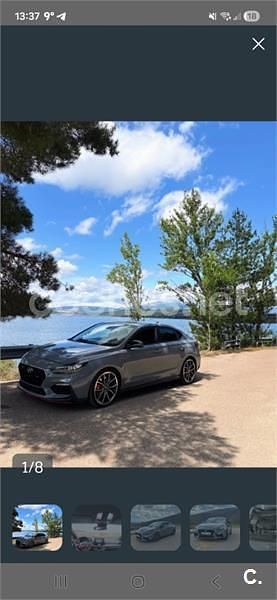 Usado Hyundai i30 N Performance 275 CV (202 kW) 2019 Gris / plata Berlina