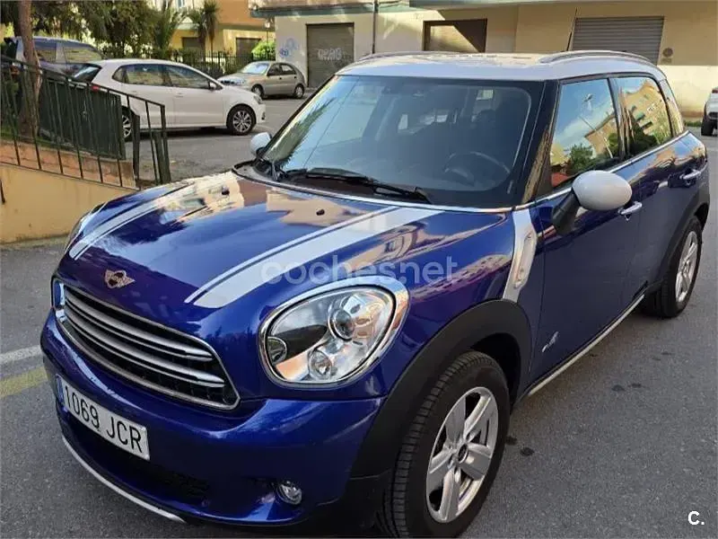 Brugt Mini Cooper D Countryman 111 HK (81 kW) 2015 Blå SUV